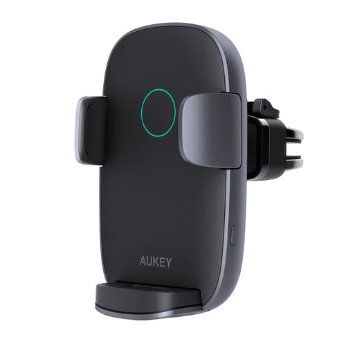 Aukey Wireless Charging Phone Mount &#8211; 10W &#8211; Black