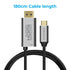 بروميت USB-C إلى HDMI كابل الصوت والفيديو