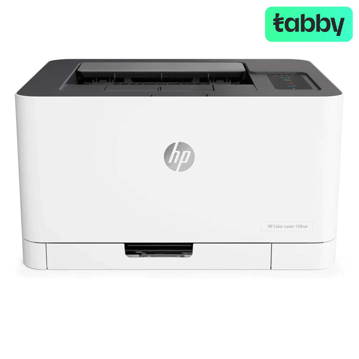 طابعة ليزر ملونة HP 150nw بالألوان 150nw - 18 صفحة في الدقيقة / 600 نقطة في البوصة / A4 / USB / LAN / Wi-Fi / ليزر ملون