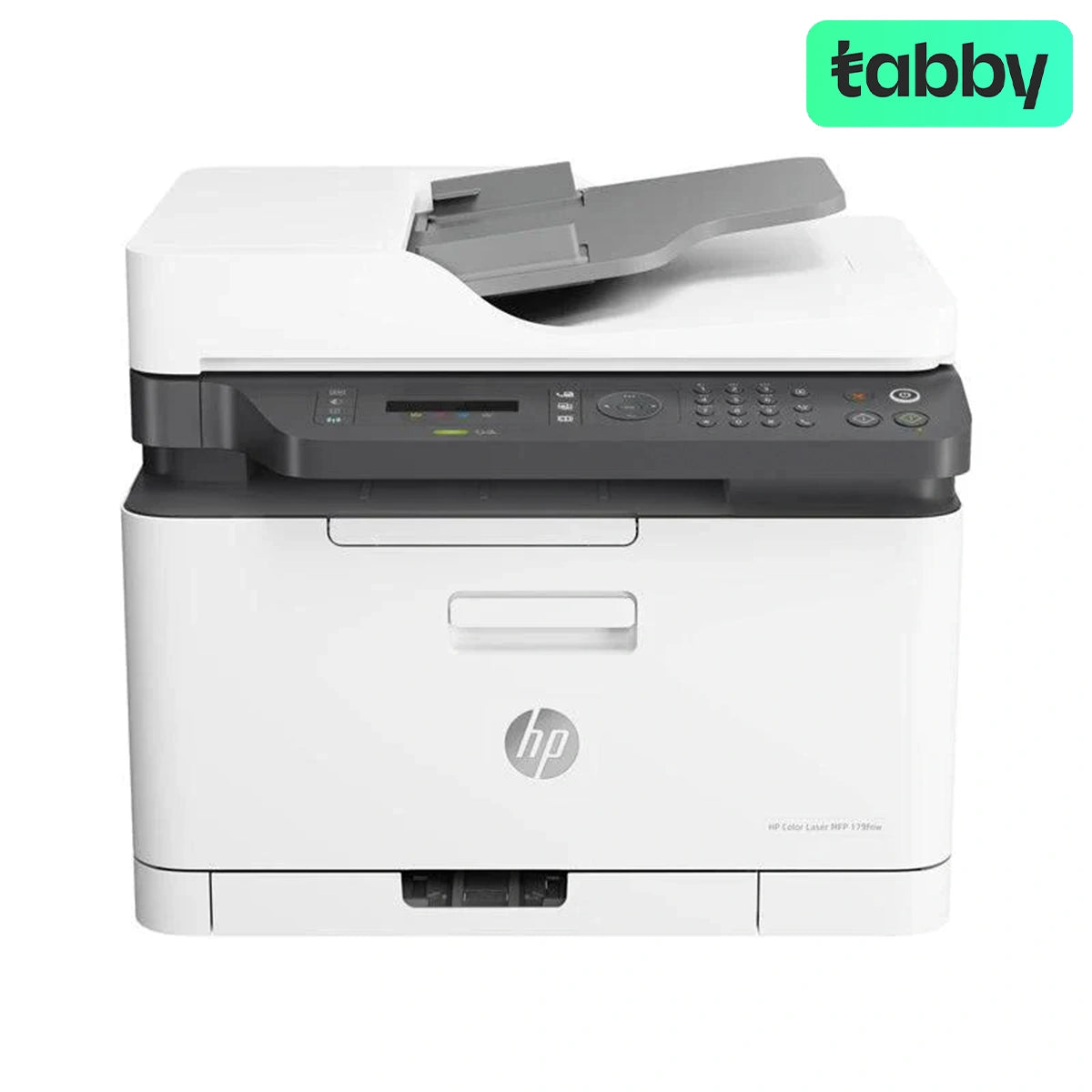 طابعة ليزر ملونة متعددة الوظائف من HP 179fnw - 18 صفحة في الدقيقة / 600 نقطة في البوصة / A4 / USB / LAN / Wi-Fi / FAX / ليزر ملون - طابعة