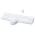 مجموعة لوحة المفاتيح والماوس اللاسلكية HP CS10 – أبيض