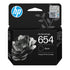 HP 654 Black Original Ink Advantage Cartridge | IT Care Kuwait