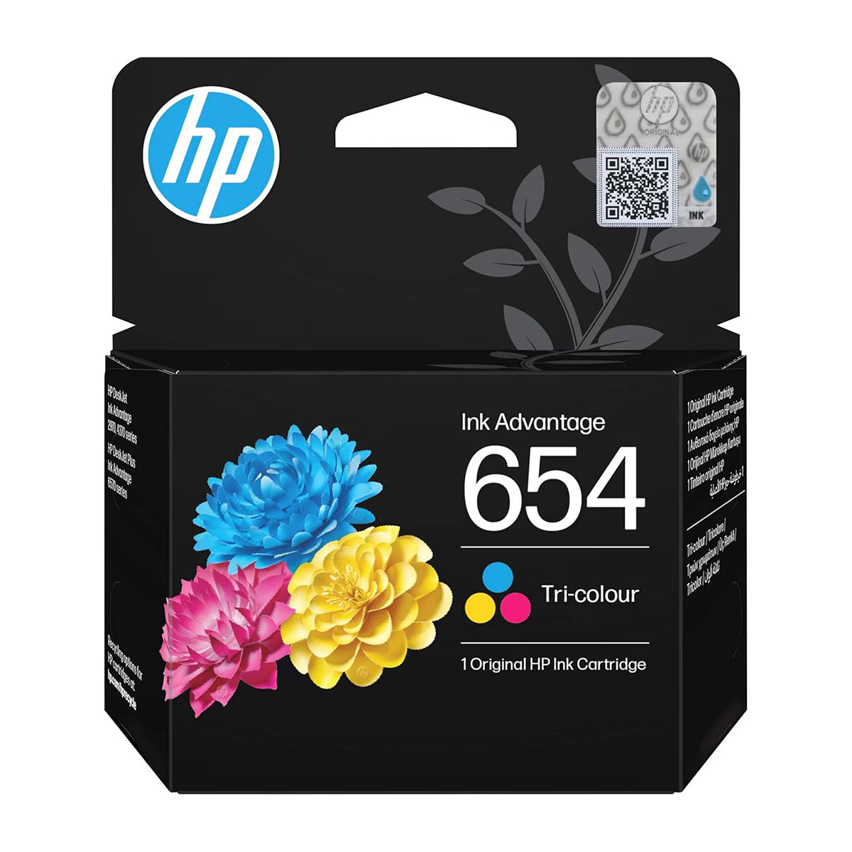 HP 654 Tri-Color Original Ink Advantage Cartridge | IT Care Kuwait