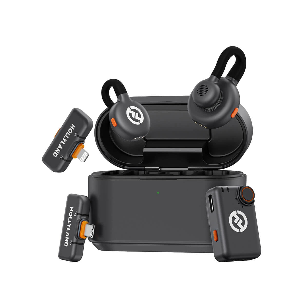 HOLLYLAND LARK M2S ULTIMATE COMBO WIRELESS MICROPHONE (SPACE GRAY) | IT Care Kuwait