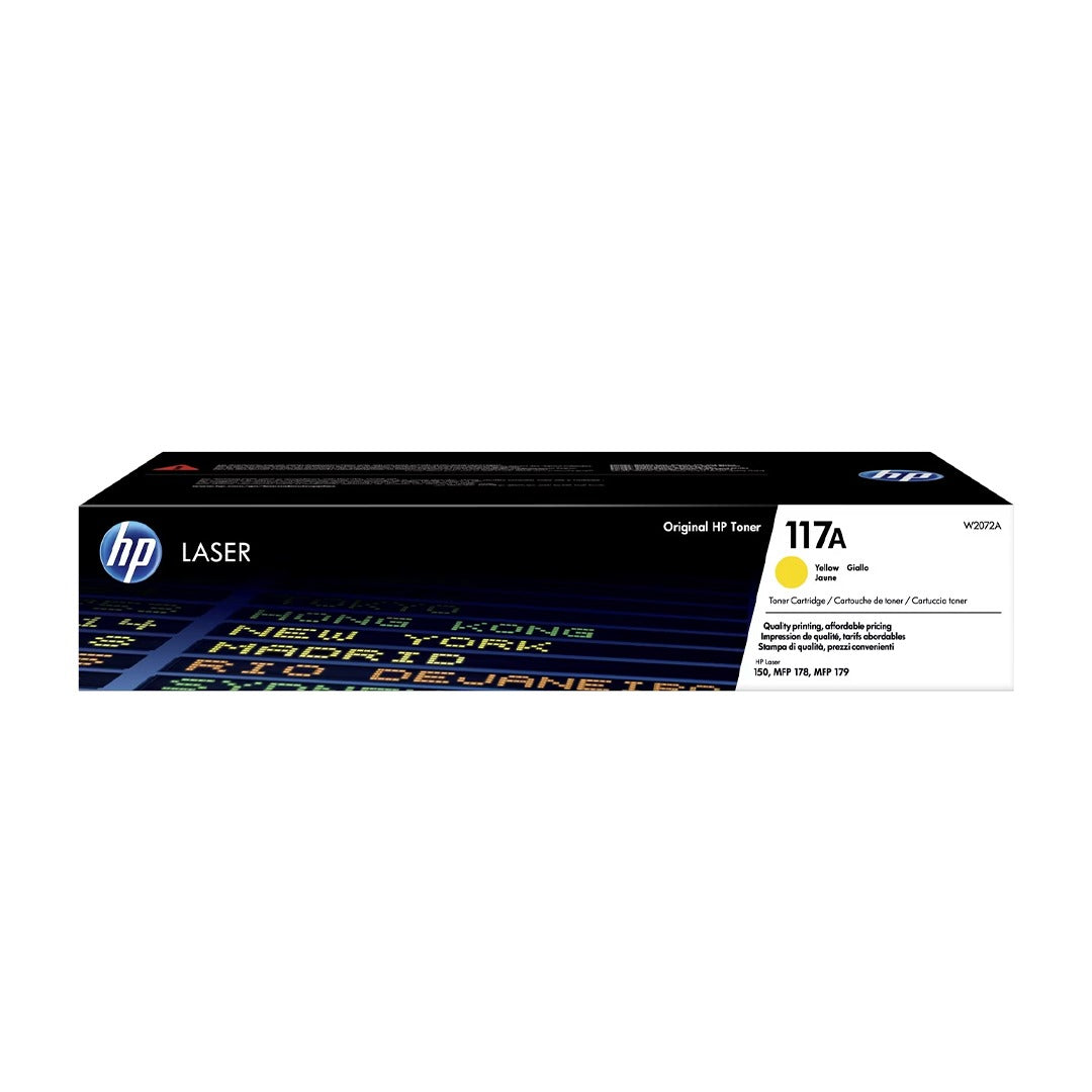 HP 117A Yellow LaserJet Toner Cartridge