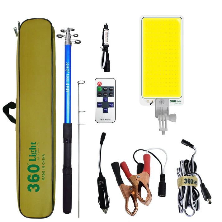 Dual-Purpose LED Camping and Car Light