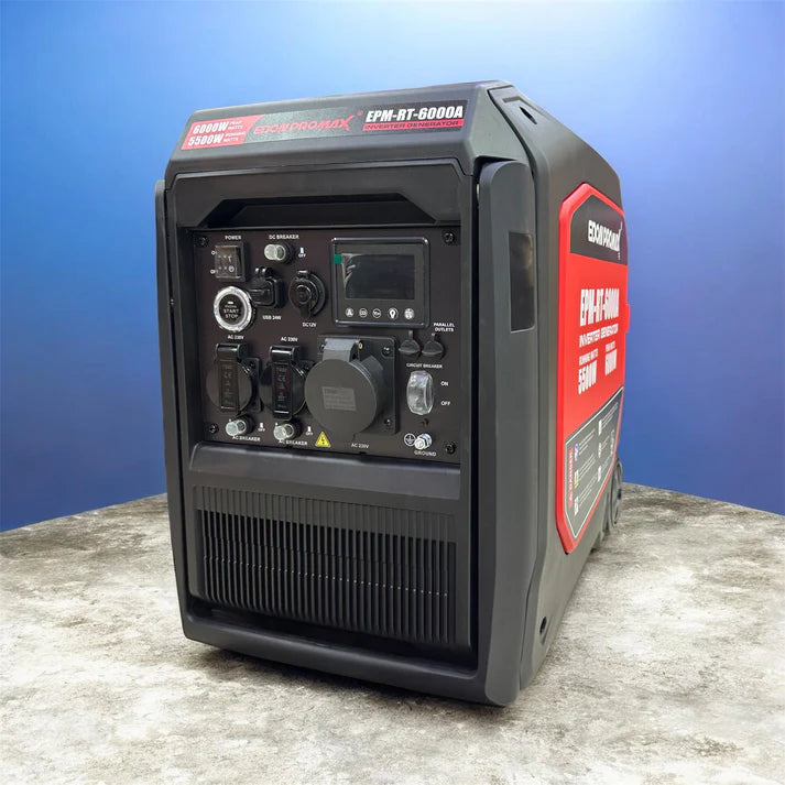 Silent Petrol Generator Edon 6.0kW – Inverter Type with AVR