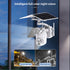 Dual-Panel Solar-Powered Q6 Security Camera