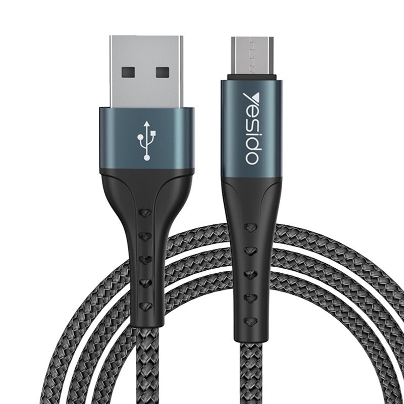 Yesido CA63 2.4A USB to Micro USB Charging Cable – 2m