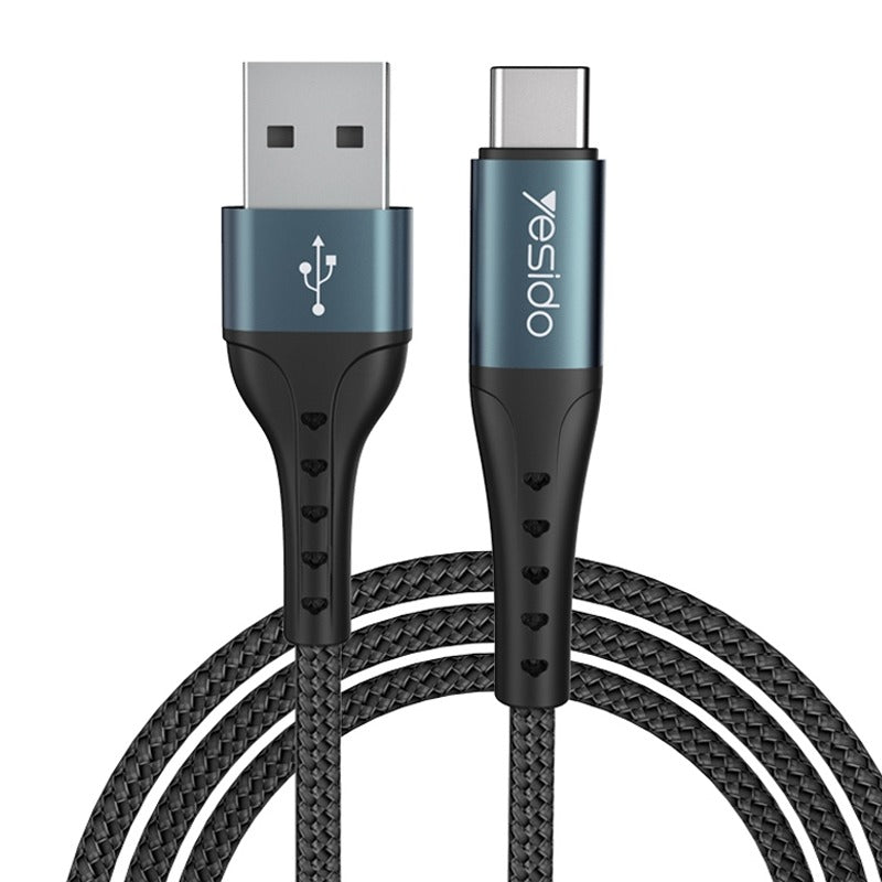 Yesido CA63 2.4A USB to Type-C Charging Cable – 2m