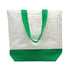 Two Tone Jute Bag &#8211; 35cm x 44.5cm / Green / Red