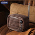 LEEDOR LD-JY-81 Retro Wood Grain Mini Bluetooth Speaker with Heavy Bass & Card Slot