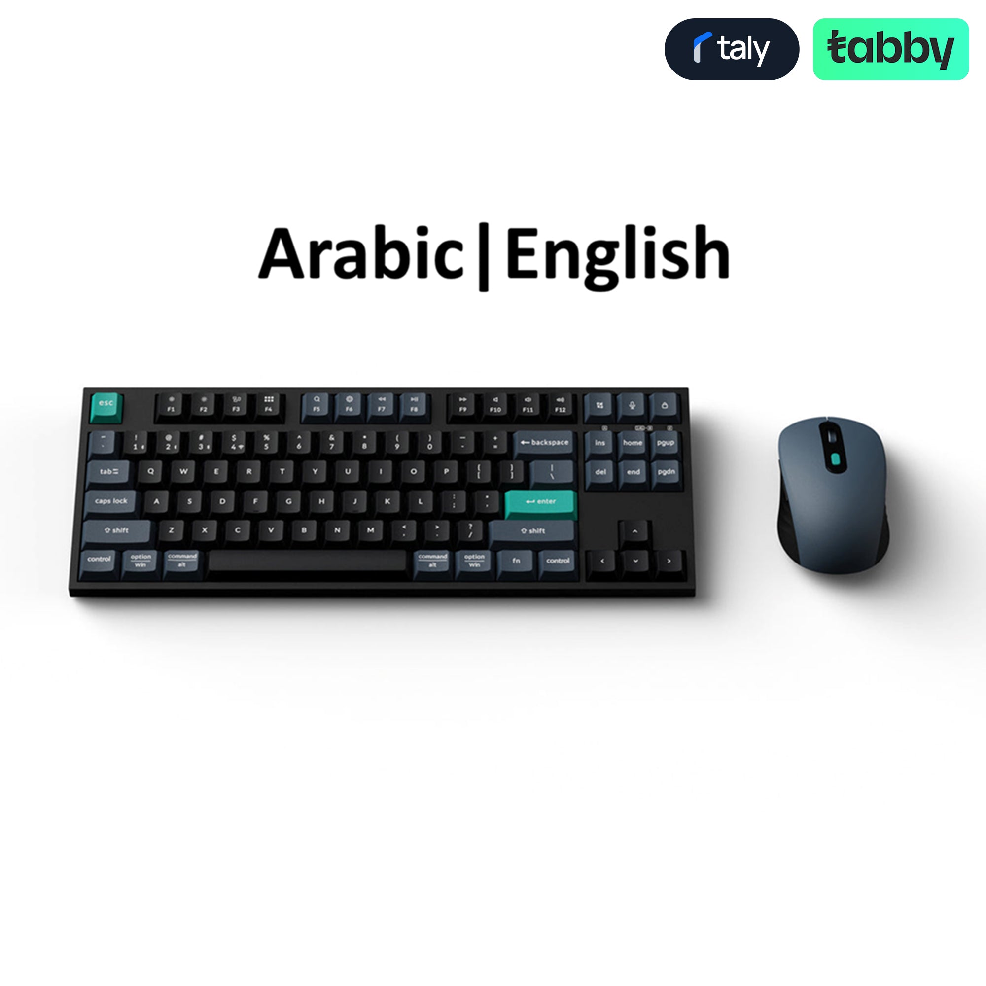 Keychron B33 Wireless Keyboard BM25 Mouse Combo Black English Arabic | IT Care Kuwait