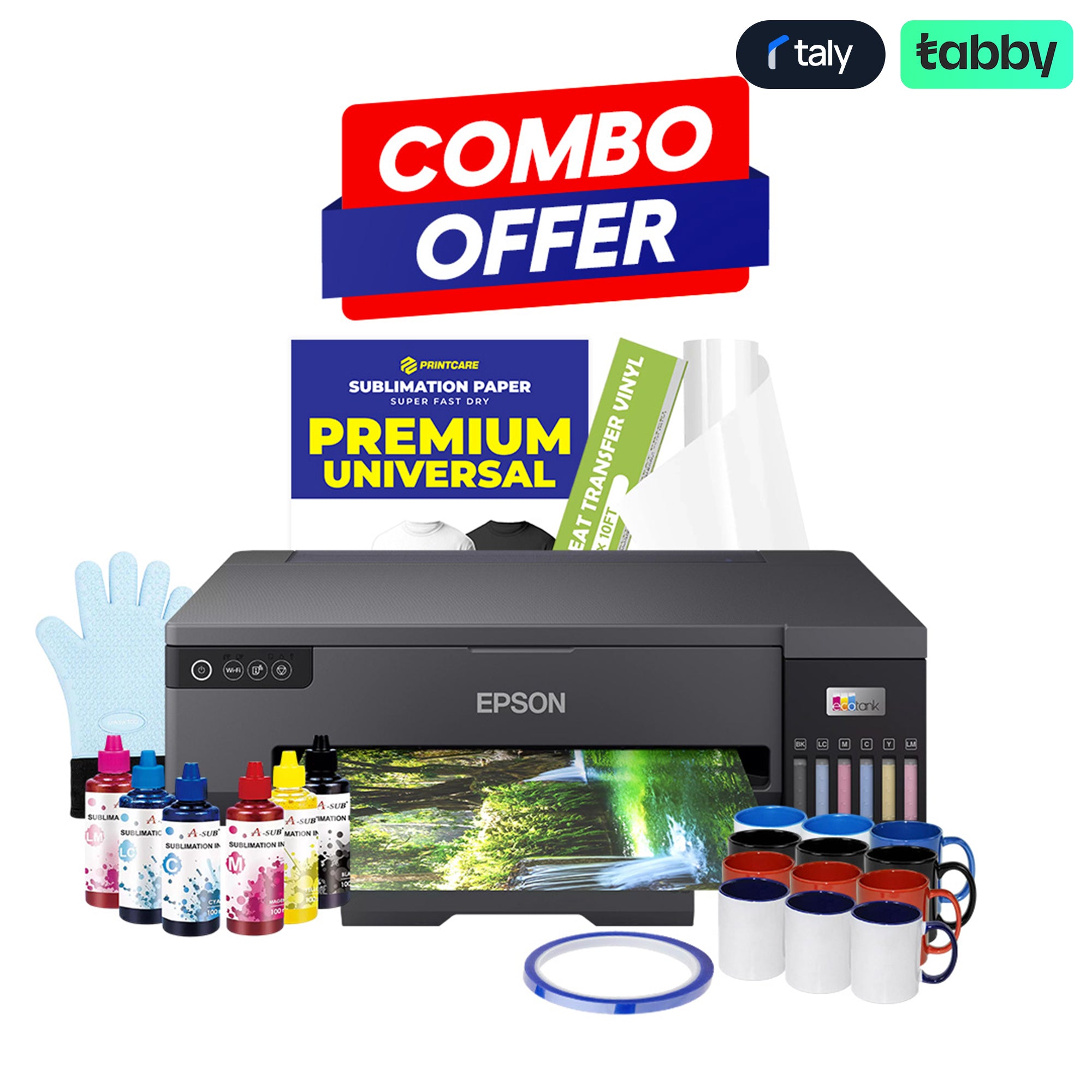 Epson L18050 A3+ Sublimation Starter combo