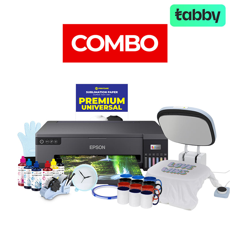 Epson L18050 A3+ Sublimation Printing Combo Set – Printer / Heat Press / Mugs & Accessories