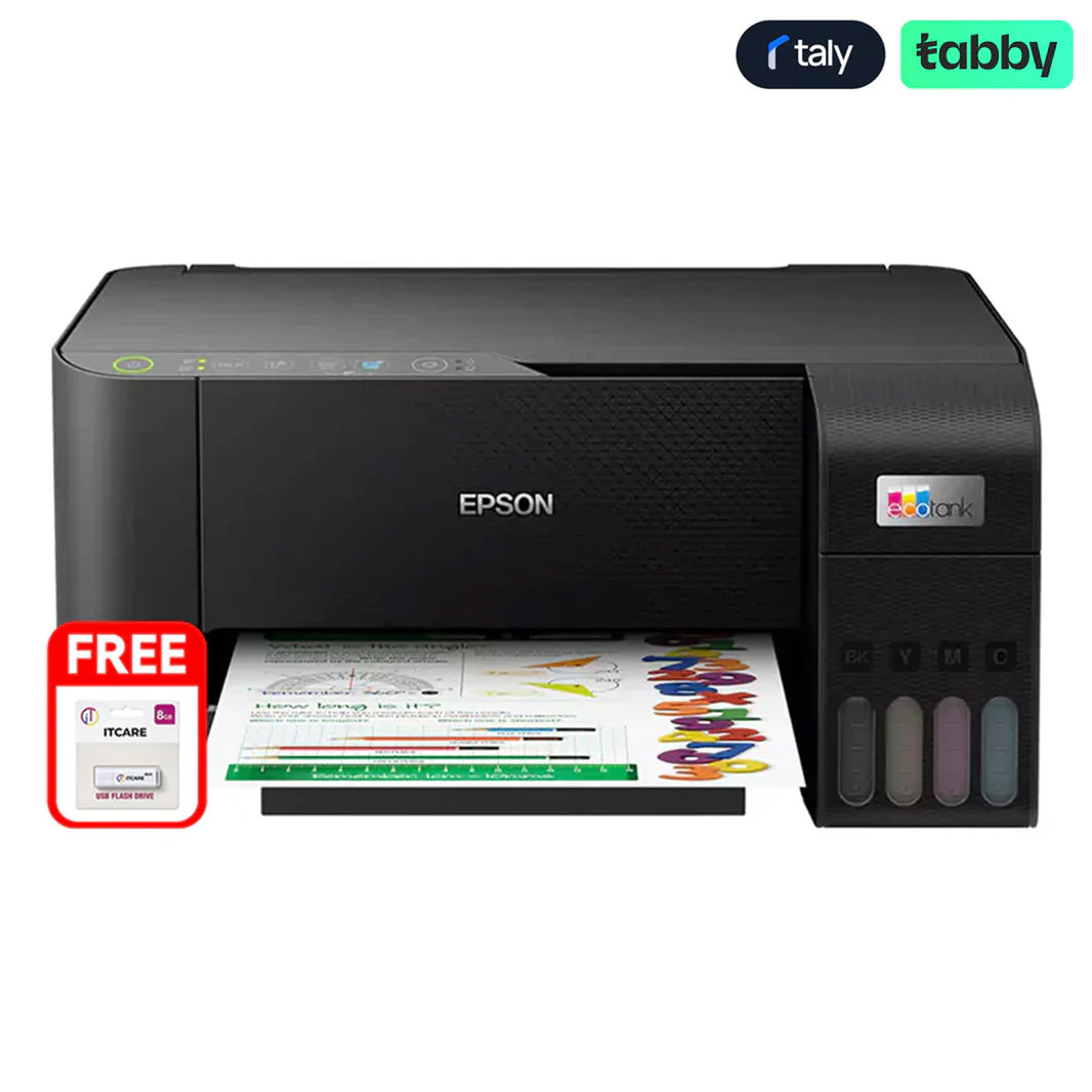 Epson EcoTank L3250 A4 Wi-Fi All-in-One Ink Tank Printer + Free ITCARE 8GB Flash Drive