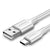 UGREEN US287 USB-A 2.0 to USB-C 3A Fast Charging Braided Cable 1.5m - White