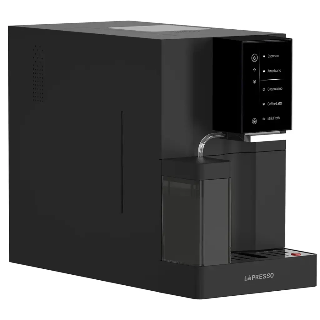 LePresso Brevissimo Automatic Coffee Machine with Mobile App - Black