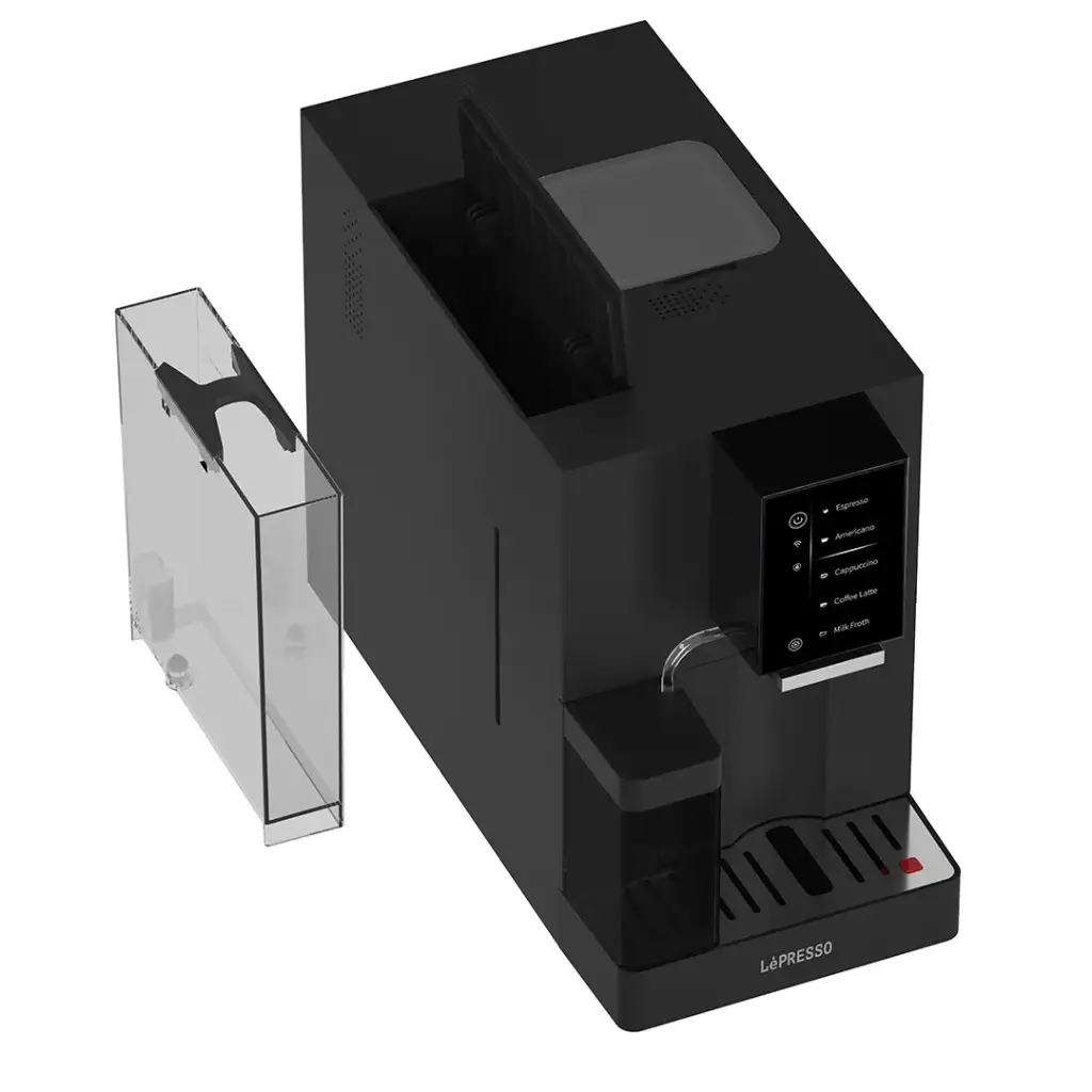 LePresso Brevissimo Automatic Coffee Machine with Mobile App - Black