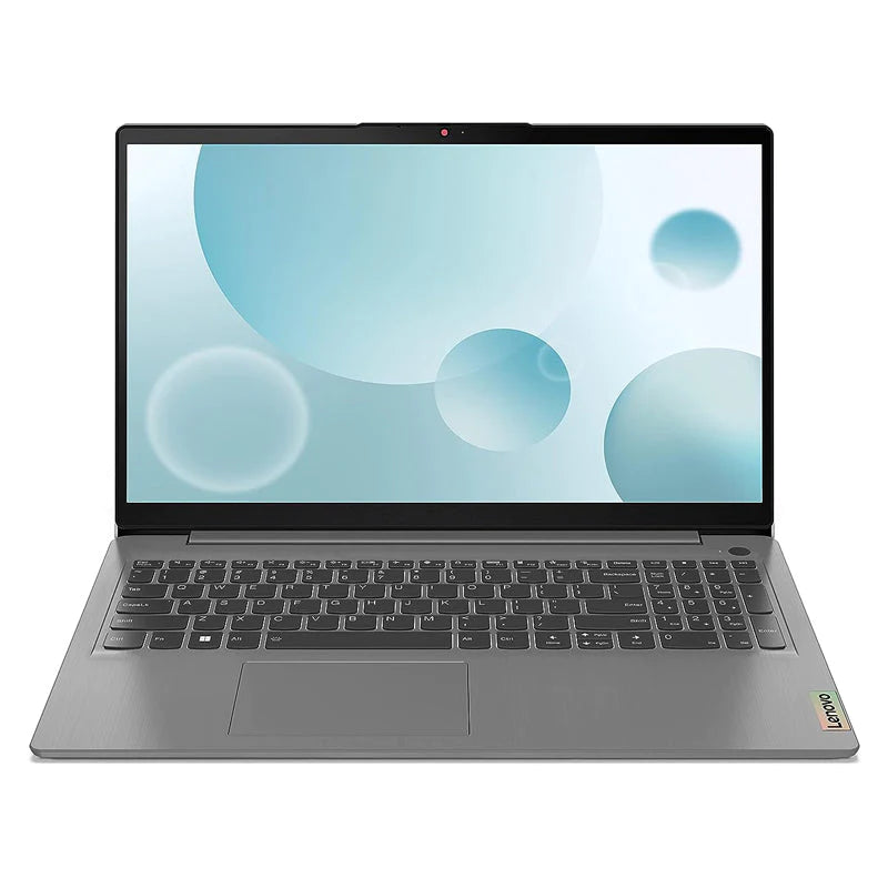 Lenovo IdeaPad 3 Gen 12 – 15.6″ FHD / i3 / 8GB / 256GB (NVMe M.2 SSD) / DOS (Without OS) / Arabic / English / 1YW / Arctic Grey – Laptop