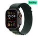 Apple Watch Ultra 2 (2024) - LTPO OLED / 64GB / 49mm / Medium / Bluetooth / Wi-Fi / Cellular / Titanium Dark Green Alpine Loop