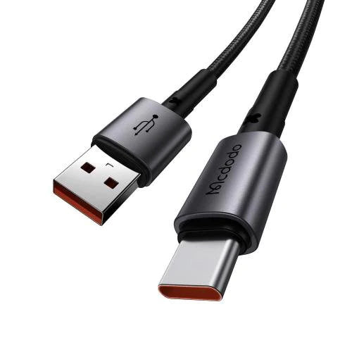 ماكدودو CA-3590 كابل USB- A إلى USB-C 100 وات 1.2 متر – أسود