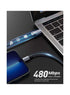 UGREEN US304 USB-C to Lightning 20W Fast Charging Braided Cable 2m - Black