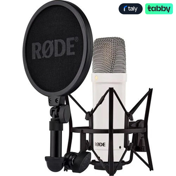 RODE NT1 STUDIO CONDENSER MICROPHONE SIGNATURE SERIES (WHITE)