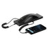 Porodo Classic Retro Phone Handset with Type-C Connector - Black