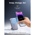 UGREEN PB206 10000mAh 15W Magnetic Wireless Power Bank - Space Grey