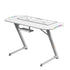 Gamax Z5-1160 (TD-03) Carbon Fiber Gaming Table with RGB Light & MousePad - RGB / White