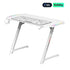 Gamax Z5-1160 (TD-03) Carbon Fiber Gaming Table with RGB Light & MousePad - RGB / White