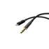 Powerology Braided Lightning to AUX 3.5mm Audio Cable 1.2m - Black