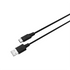 Powerology Power Sync Flex USB-A to USB-C Cable PD 20W - Black