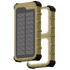 Powerology Solara Solar Power Bank with Dual LED Panels - Khaki | IT Care Kuwait