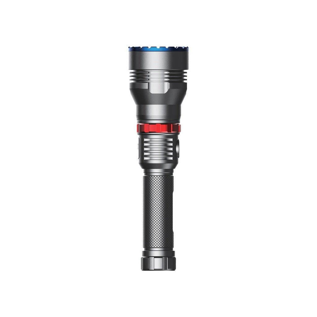 Powerology 4000mAh Waterproof LED Flashlight with Power Bank Function - Black | IT Care Kuwait
