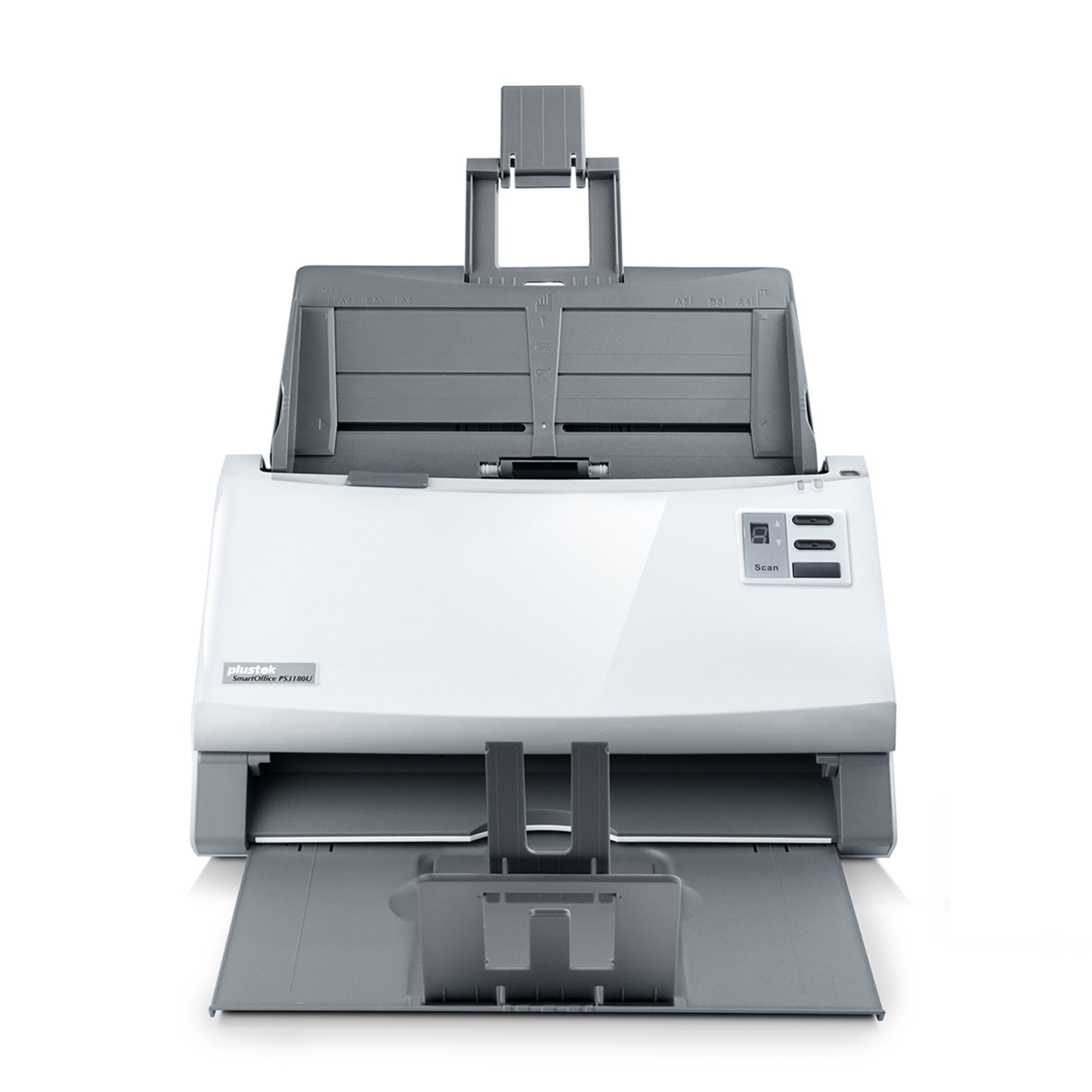 Plustek SmartOffice PS3180U ADF Duplex Document Scanner 80ppm 160ipm 100-Sheet ADF USB 2.0 | IT Care Kuwait