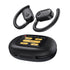 Powerology ENC TWS Air Conduction Earbuds with Display Charging Case - Black