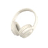 Powerology Hybrid ANC Wireless Headphones with 5 Mic ANC + ENC - Cream