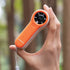 Porodo Lifestyle Pocket Size Handheld Fan with Battery Display - White/Orange | IT Care Kuwait