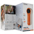 Porodo Lifestyle Pocket Size Handheld Fan with Battery Display - White/Orange | IT Care Kuwait