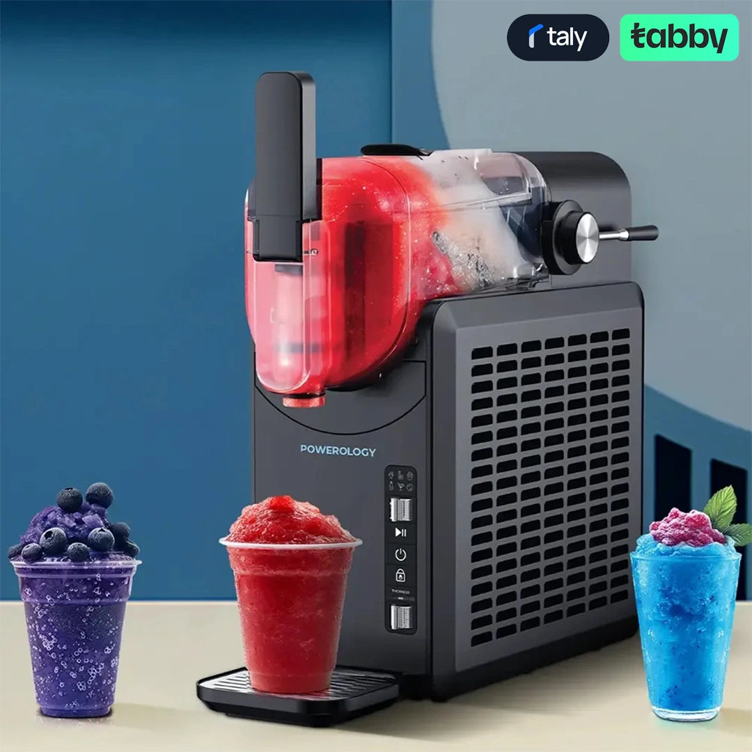 Powerology Aqua Frost Instant Slushie Machine Black | IT Care Kuwait
