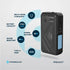 Powerology 27000mAh Solar Wireless Charging Power Bank - Black | IT Care Kuwait