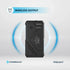 Powerology 27000mAh Solar Wireless Charging Power Bank - Black | IT Care Kuwait