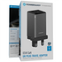 Powerology 65W GaN UK Plug Travel Adapter - Grey