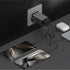 Powerology 65W GaN UK Plug Travel Adapter - Grey