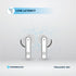 Powerology 6 Mic Hybrid ANC + ENC True Wireless Buds - White