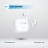 Powerology 6 Mic Hybrid ANC + ENC True Wireless Buds - White