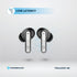 Powerology 6 Mic Hybrid ANC + ENC True Wireless Buds - Black