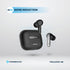Powerology 6 Mic Hybrid ANC + ENC True Wireless Buds - Black